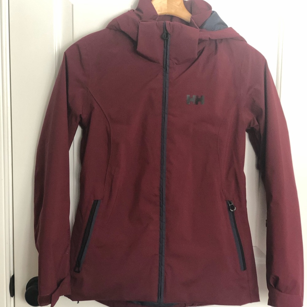 Helly Hansen Womens XS Burgundy Ski Jacket